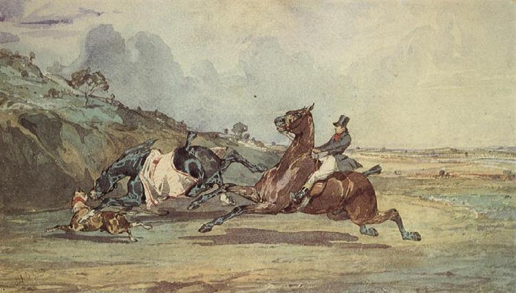 Alfred de Dreux The Runaway oil painting picture